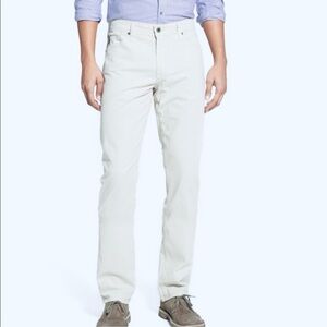 AG The Graduate Tailored leg WHITE FOG 5 pocket pants sz 31x30 price firm!